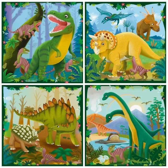 Children's Puzzle, Puzzle UP!, Dinosaurs, from 4 years old, 12004003, Ravensburger