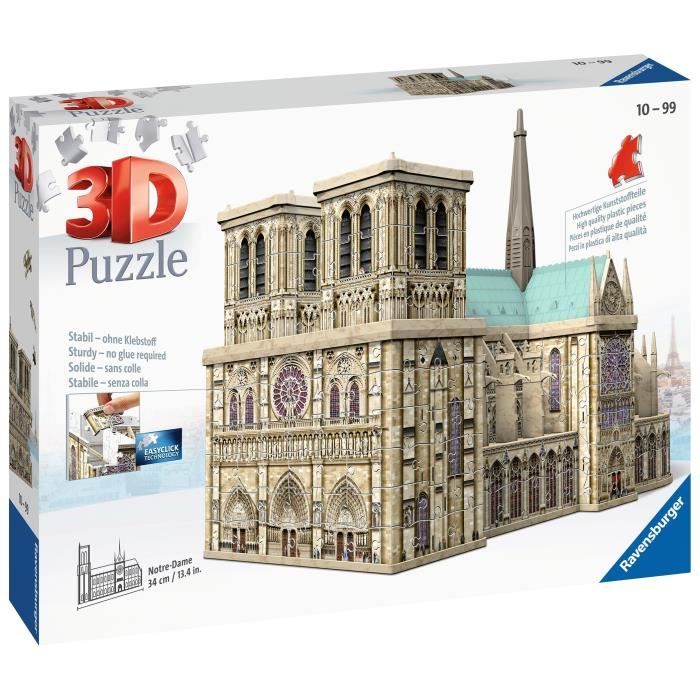 RAVENSBURGER 3D Puzzle Notre-Dame de Paris 216 pcs