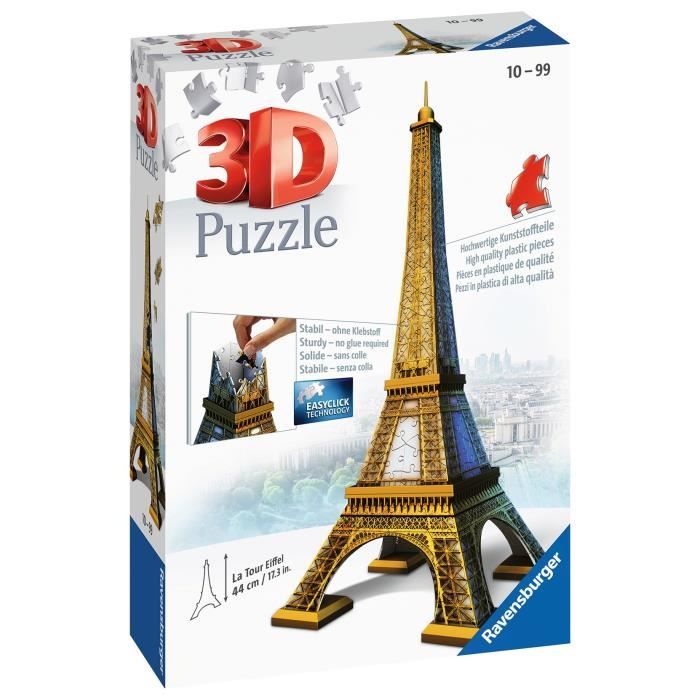 RAVENSBURGER Puzzle 3D Tour Eiffel 216 pcs