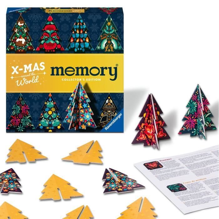 Ravensburger - Collectors' memoryNoël - A first educational game combining observation, association and memorization - From 6 years old - 22350