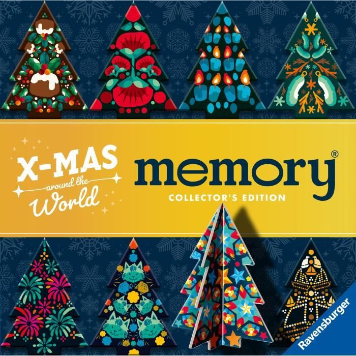 Ravensburger - Collectors' memoryNoël - A first educational game combining observation, association and memorization - From 6 years old - 22350