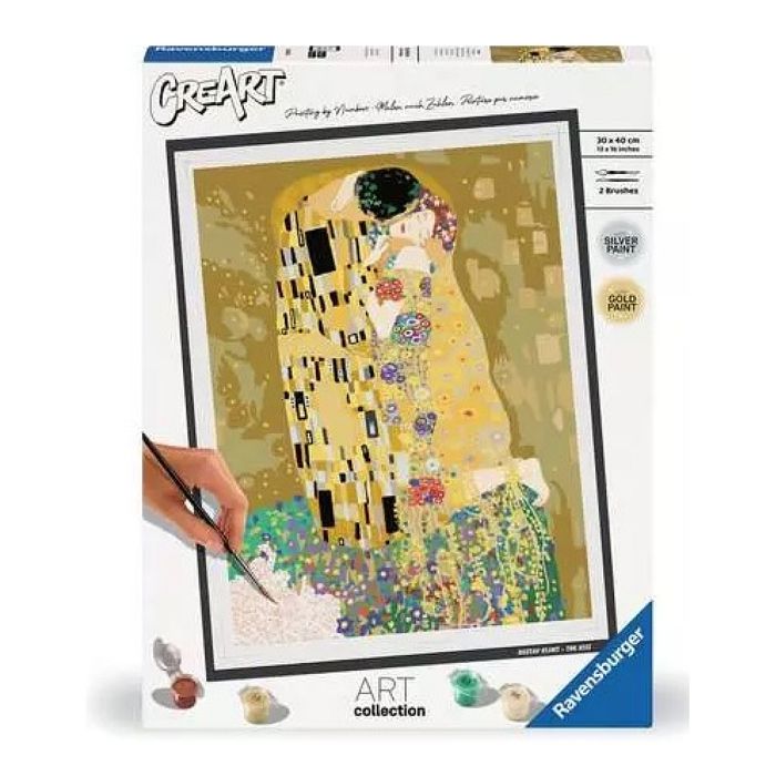 CreArt large format 30x40 cm Klimt, From 12 years old, 23648, Ravensburger