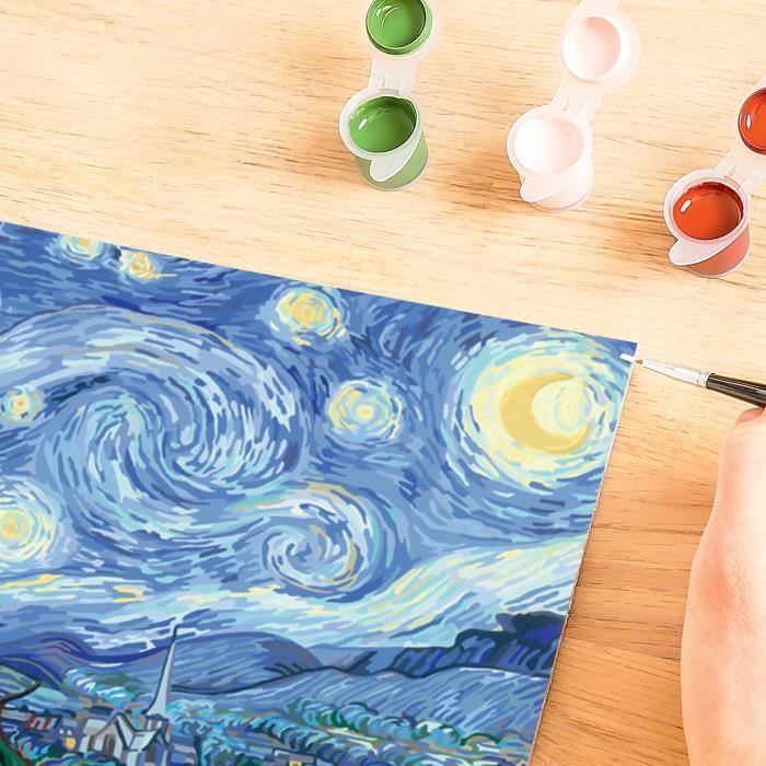 CreArt large format 30x40 cm Van Gogh, The Starry Night, From 14 years old, 23518, Ravensburger
