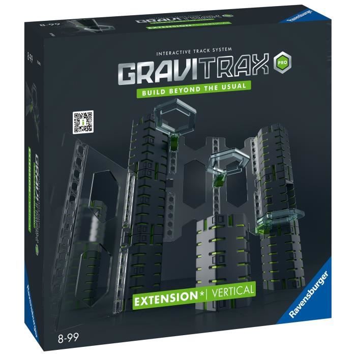 GraviTrax PRO Vertical Expansion Set, 33 Pieces, Marble Run, Ages 8 and Up, 22427, Ravensburger
