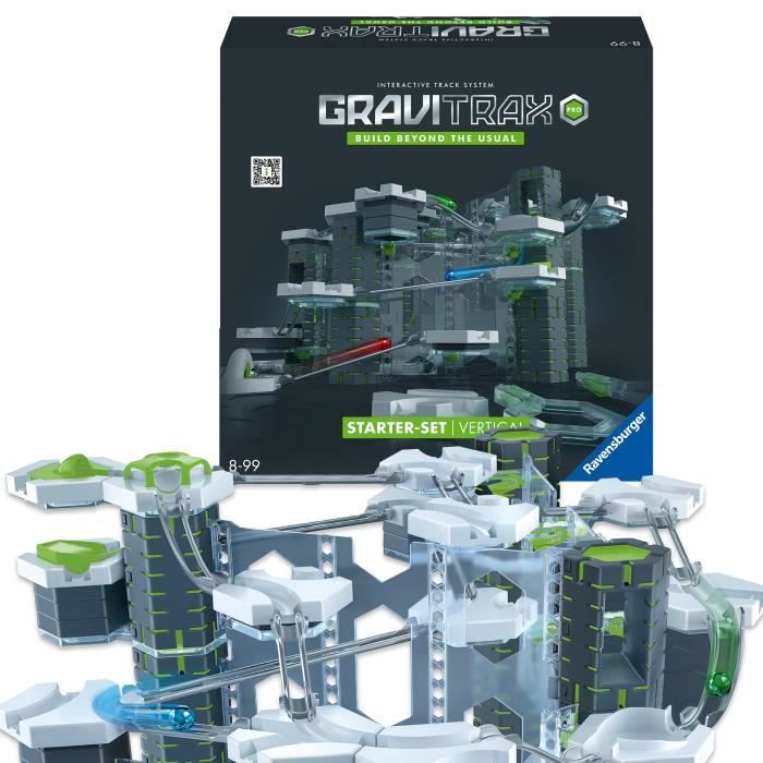 GraviTrax PRO Starter Set Vertical, 152 pieces - Marble Run, Buildable Marble Run, Ages 8 and up, 22426, Ravensburger