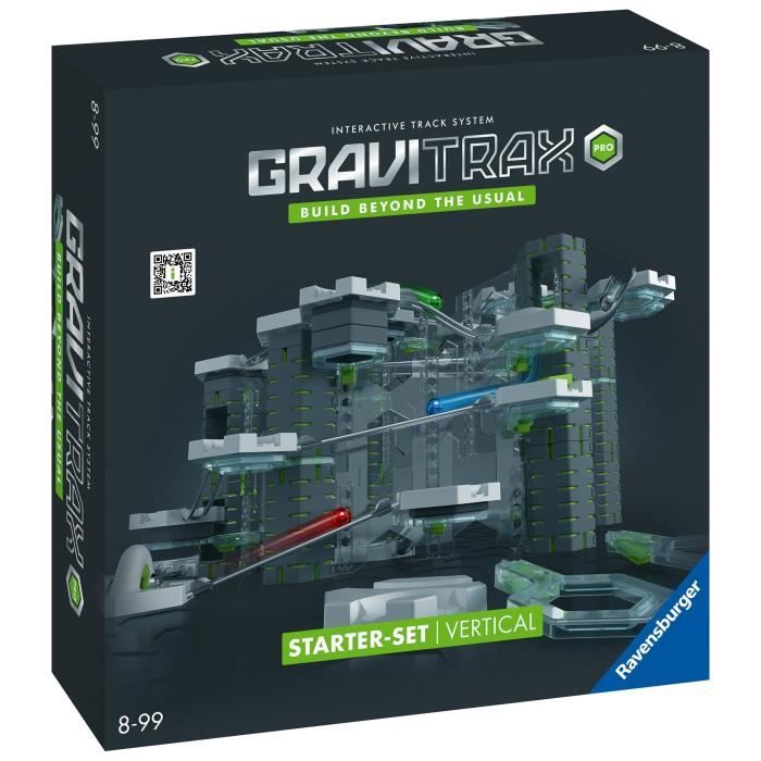 GraviTrax PRO Starter Set Vertical, 152 pieces - Marble Run, Buildable Marble Run, Ages 8 and up, 22426, Ravensburger