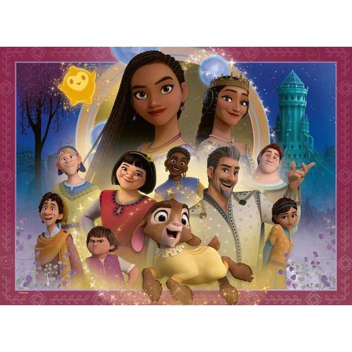 Ravensburger-Puzzle 100 pieces XXL - The Kingdom of Wishes / Disney Wish-4005555010487-Ages 6 and up