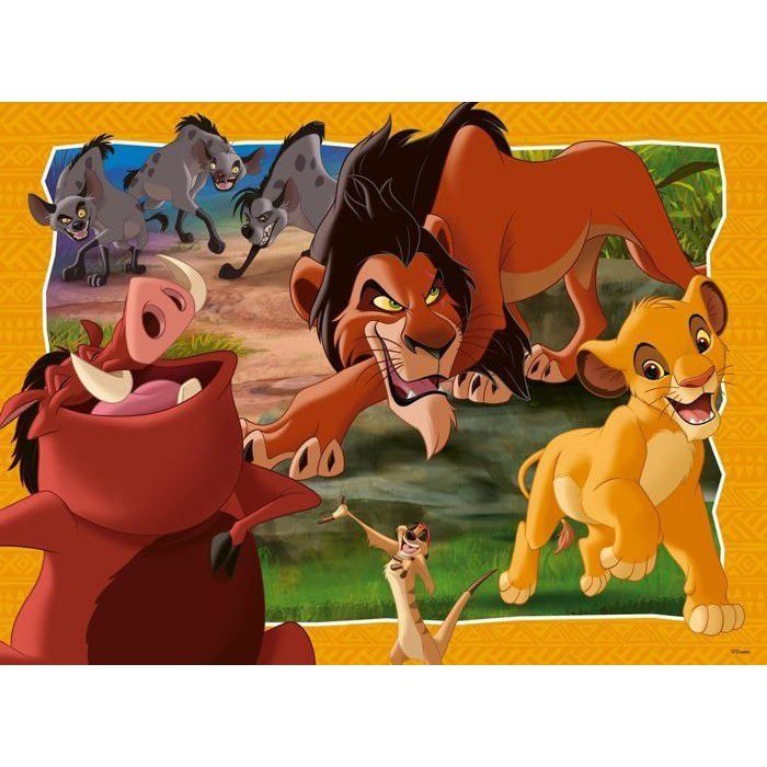 Puzzle 200 p XXL Hakuna Matata - Disney The Lion King - Ages 8 Ravensburger
