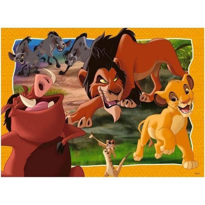 Puzzle 200 p XXL Hakuna Matata - Disney The Lion King - Ages 8 Ravensburger