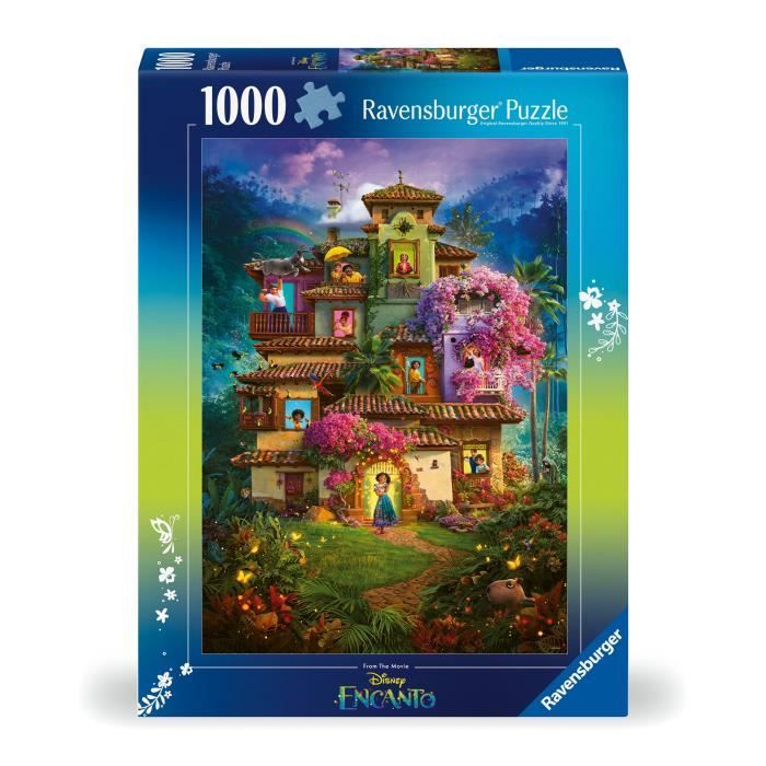Puzzle 1000 pieces Encanto, Disney Encanto, Adults and children from 14 years old, Premium quality puzzle, 17324, Ravensburger