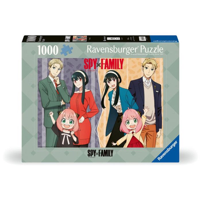Puzzle - RAVENSBURGER - The Forger Family (Spy x Family) - 1,000 pieces - 70 x 50 cm - Anime illustration