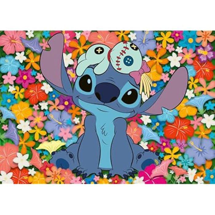 Puzzle - RAVENSBURGER - 1,000 pieces - Stitch and Slob - Indoor - Adults and children ages 14 and up