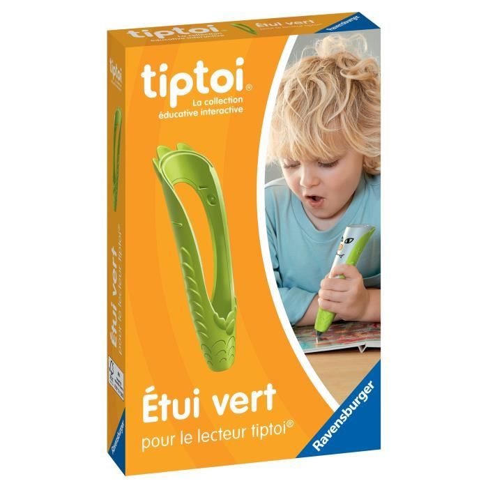 tiptoi Green Case, for tiptoi Reader (not included) 00000182, Ages 3 and up, Ravensburger