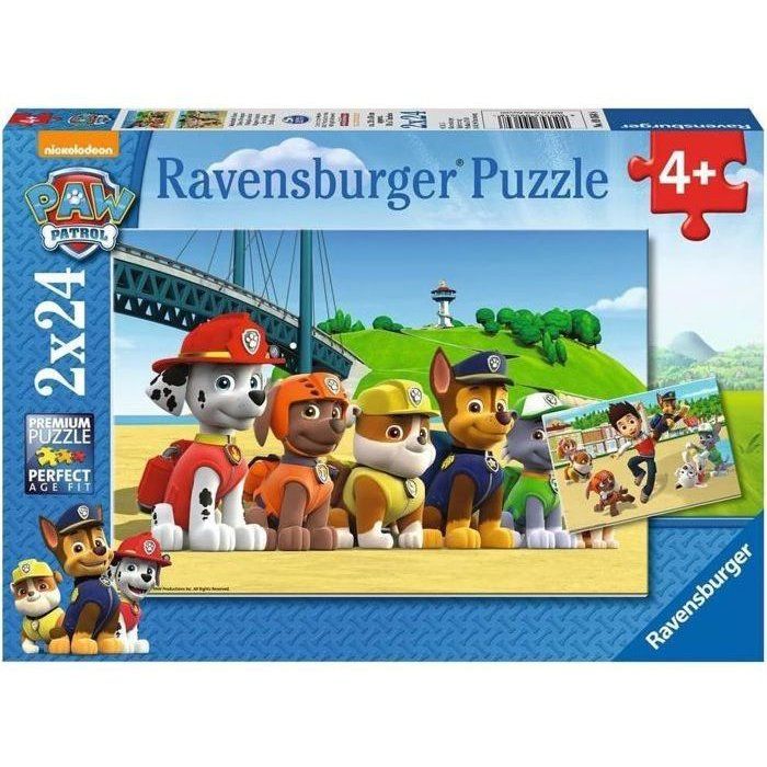 PAT'PATROUILLE Puzzle Heroic Dogs 2x24 pcs