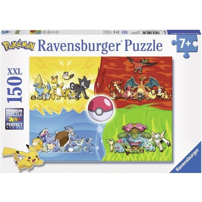 POKEMON Puzzle 150pcs Different Types Of Pokemon