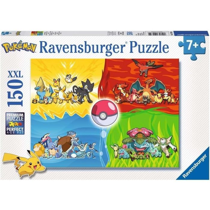 POKEMON Puzzle 150pcs Different Types Of Pokemon