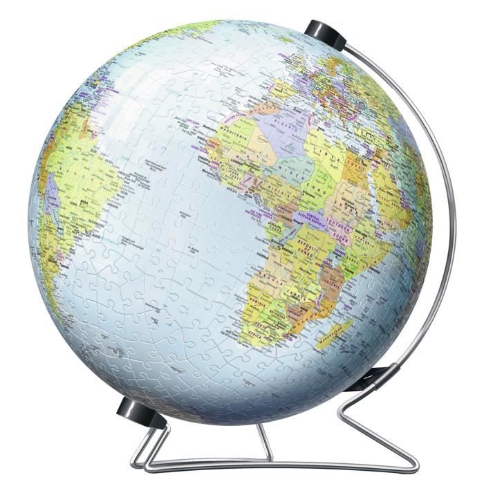 3D Puzzle 540 pieces: Single Color Globe Unique