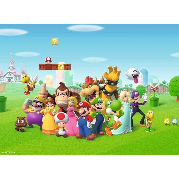 Ravensburger-SUPER MARIO-200 piece XXL puzzle - The adventures of Super Mario-4005556129935-Ages 8 and up