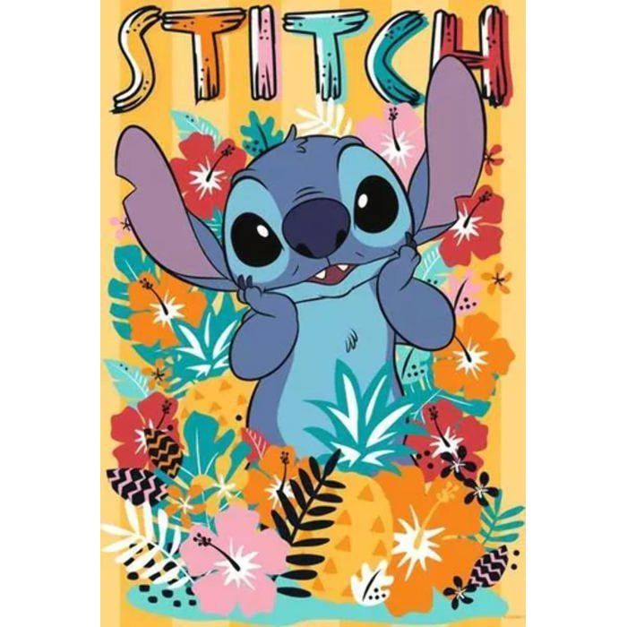 Puzzle 300 pieces Stitch, Adults and children from 8 years old, Premium quality puzzle, Disney, 13399, Ravensburger
