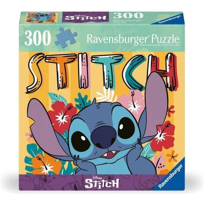 Puzzle 300 pieces Stitch, Adults and children from 8 years old, Premium quality puzzle, Disney, 13399, Ravensburger