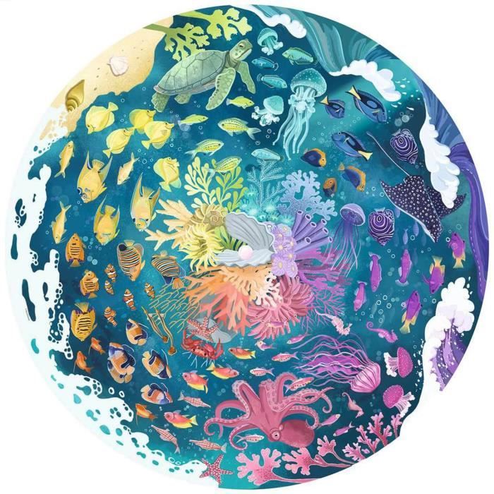 Round puzzle 500 p Ocean