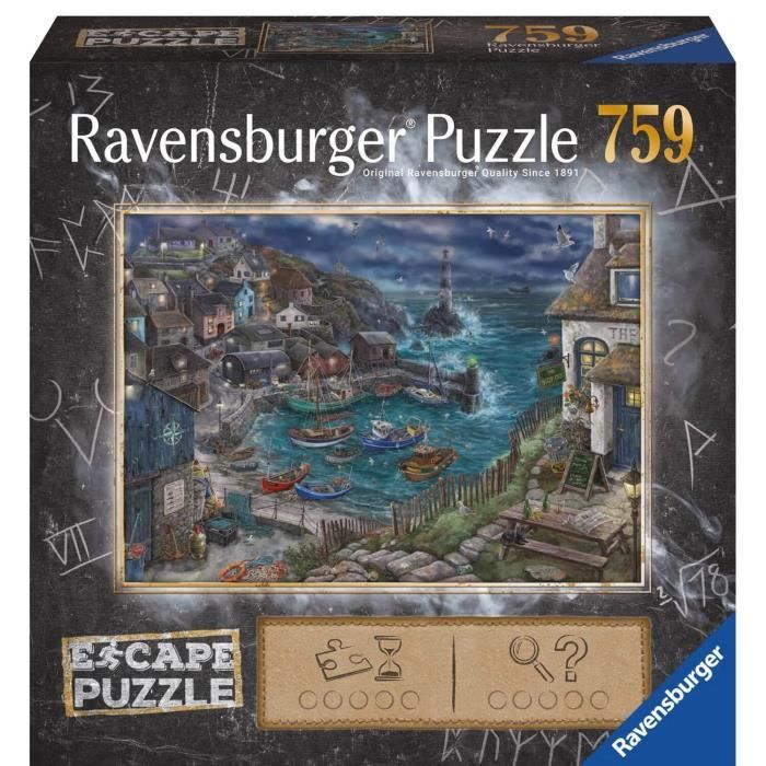 Escape puzzle The lighthouse - The lighthouse - For adults and children aged 12 - 759 pieces - 17528 - Ravensburger