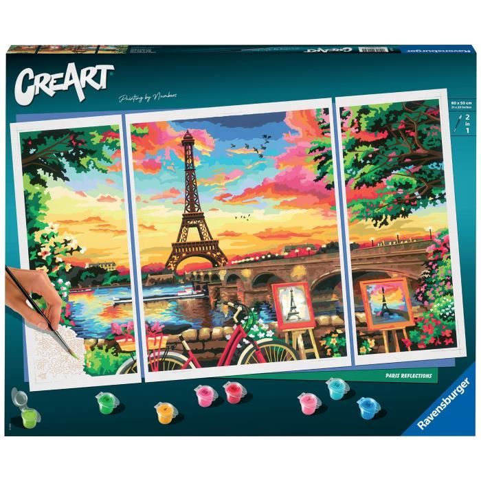 CREART Format 80x50cm - Triptych -4005556201341 - RAVENSBURGER