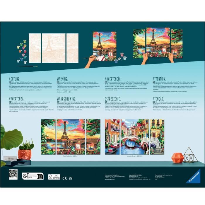 CREART Format 80x50cm - Triptych -4005556201341 - RAVENSBURGER