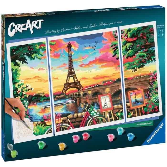 CREART Format 80x50cm - Triptych -4005556201341 - RAVENSBURGER