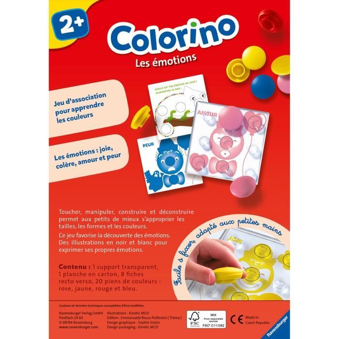 Ravensburger - Colorino - Emotions - 4005556207985
