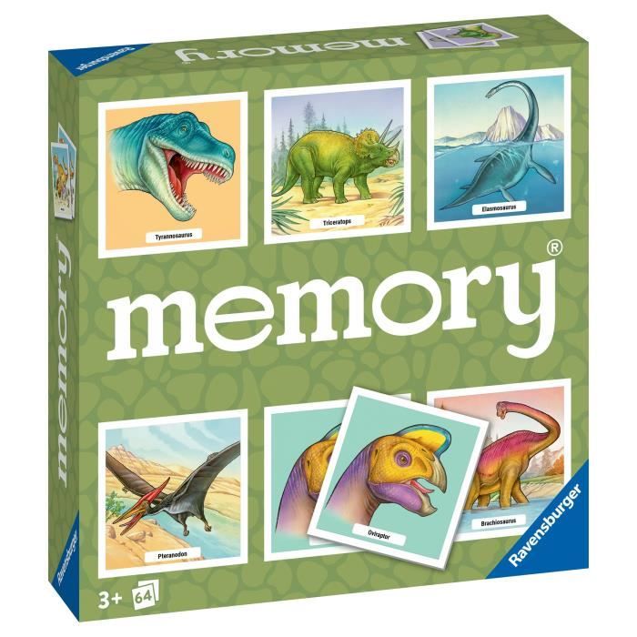 Grand Memory - Dinosaurs -4005556209248 - Ravensburger