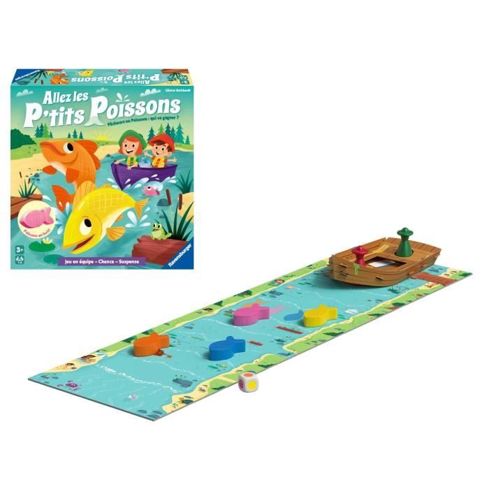 Allez Les P'tits Poissons - First Board Game for Children - 20991 - Ravensburger - Ages 3.
