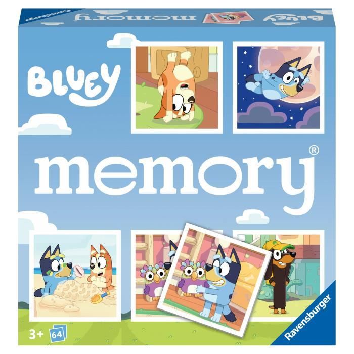 Ravensburger-BLUEY-Grand memory Bluey-4005556226467-From 3 years