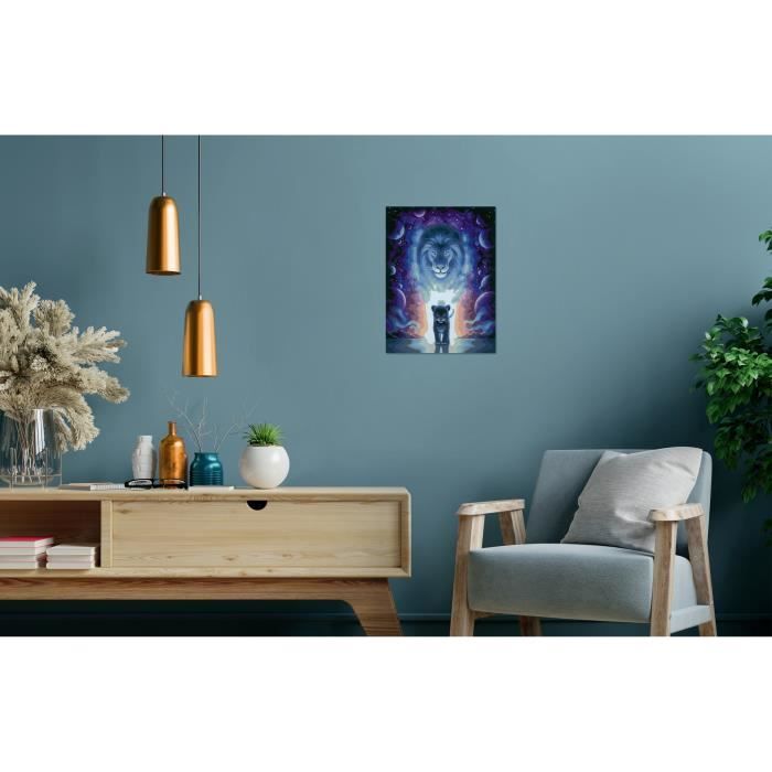 CREART Large format 30x40 cm - Lion / Jojoesart edition -4005556235162 - RAVENSBURGER