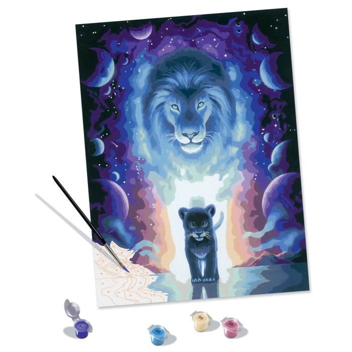 CREART Large format 30x40 cm - Lion / Jojoesart edition -4005556235162 - RAVENSBURGER