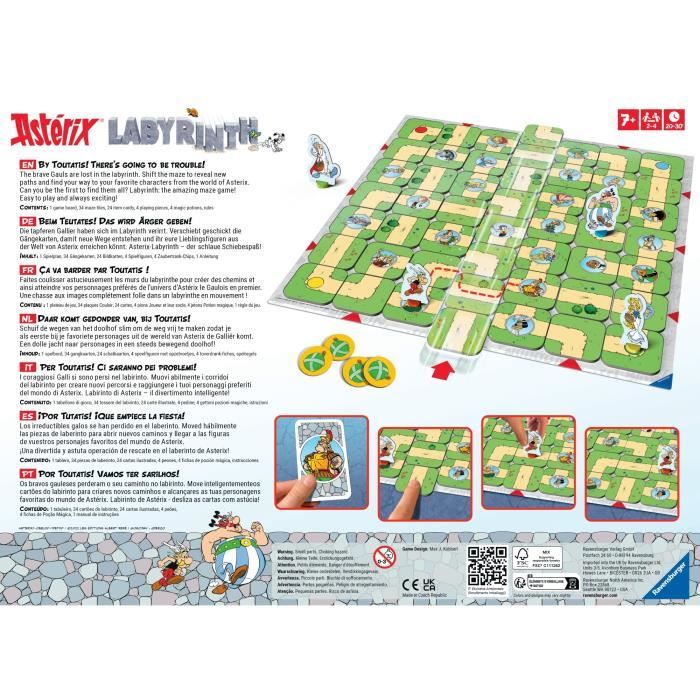 Labyrinth Asterix - Children's and family set - 27350 - 7 years - Ravensburger