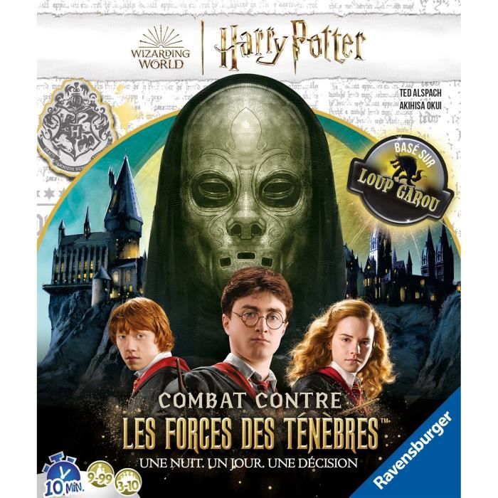 Harry Potter Board Game Fight Against the Forces of Darkness, Based on the Werewolf Game, Ages 9 and Up, Ravensburger, 27354