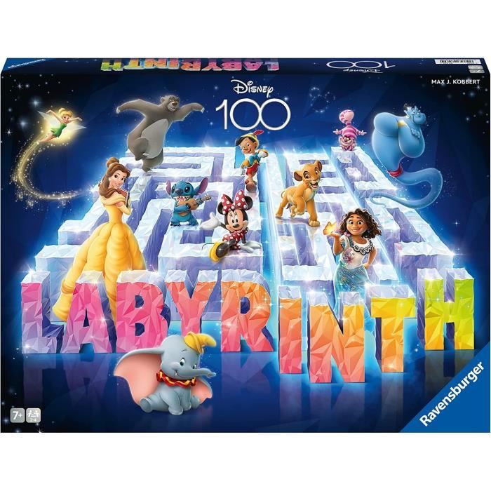 Labyrinth Disney 100th birthday - Plateau game - 4005556274604 - Ravensburger