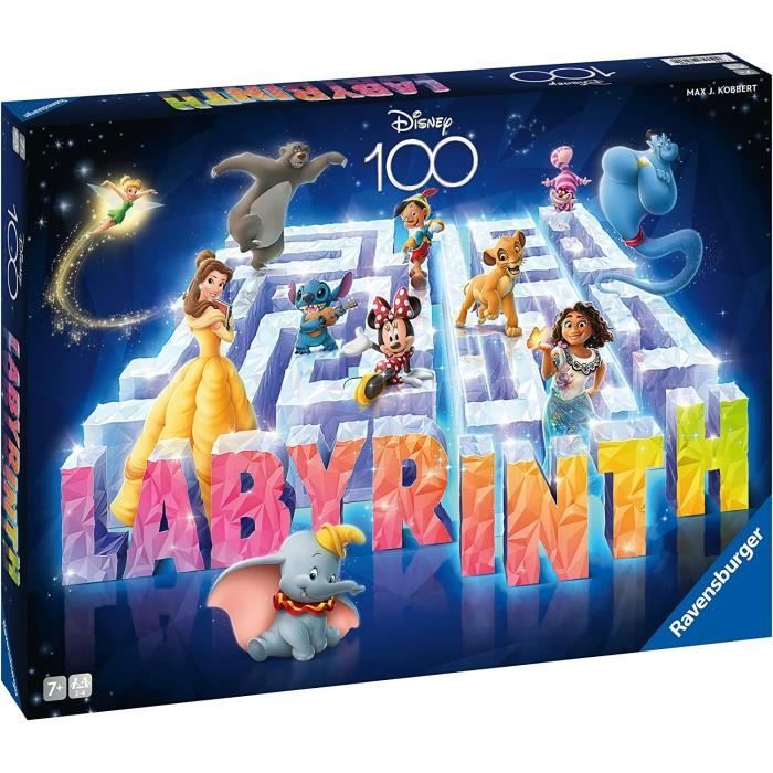 Labyrinth Disney 100th birthday - Plateau game - 4005556274604 - Ravensburger