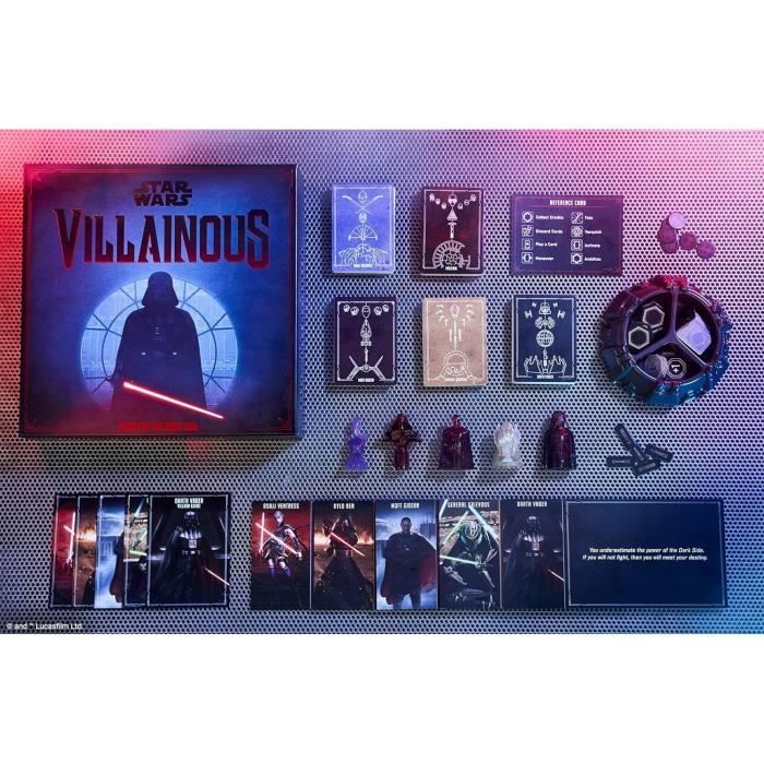 Star Wars Villainous - The power of the dark side - Strategy game - 2 to 4 Players aged 10 - 27492 - Basic game - Ravensburger