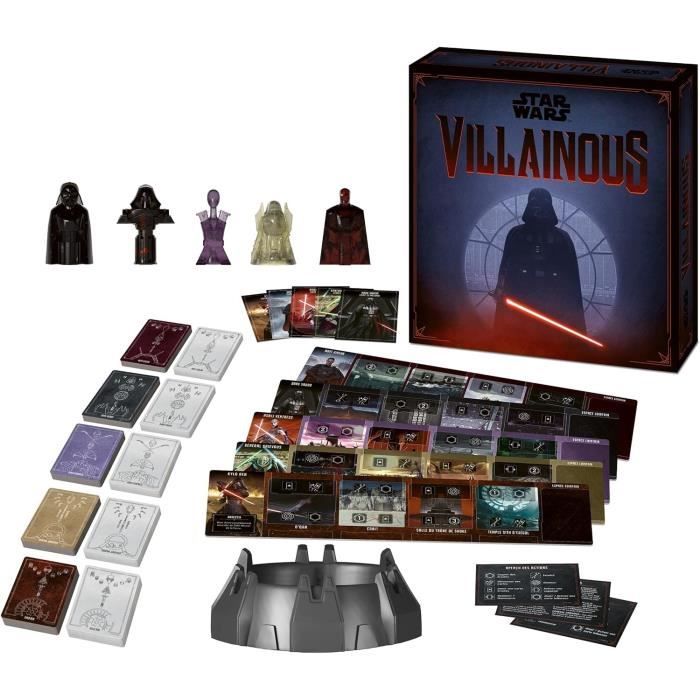 Star Wars Villainous - The power of the dark side - Strategy game - 2 to 4 Players aged 10 - 27492 - Basic game - Ravensburger