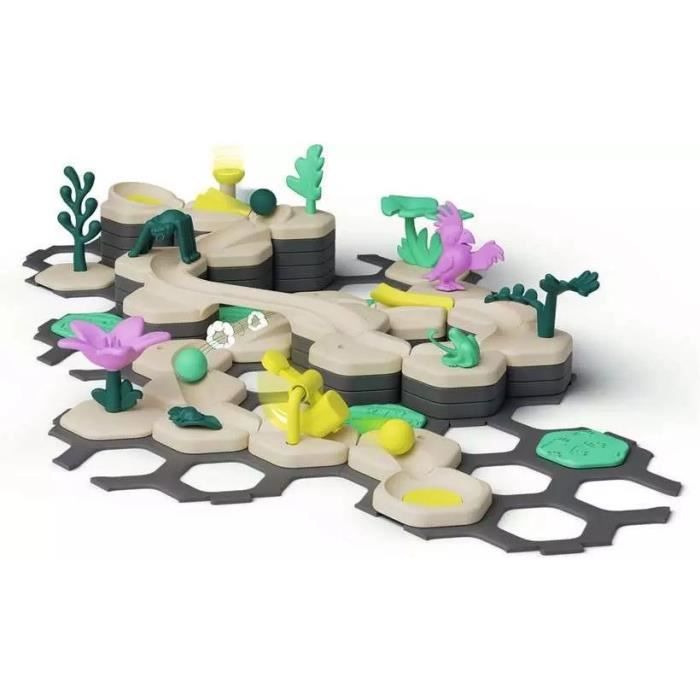 Gravitrax Junior - Starter Set My Jungle 97 pieces - Marble circuit - Creative construction game - Ravensburger - Ages 3 and up
