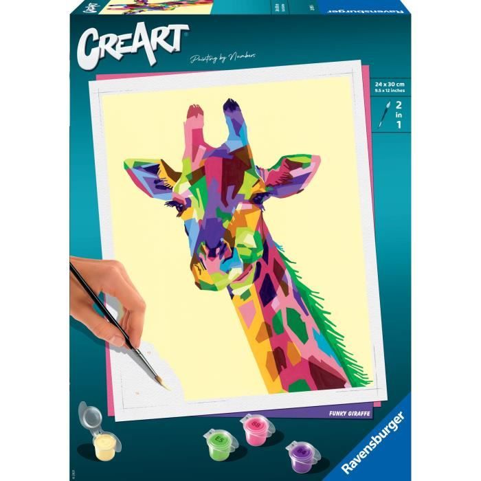 Ravensburger - CreArt - large - giraffe - 4005556289936