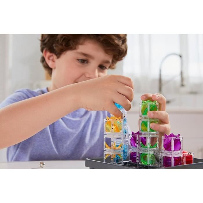 Gravity Maze Logic Game, Puzzle, Marble Run, Construction, 60 Challenges, Ages 8-Ravensburger, 76433, ThinkFun