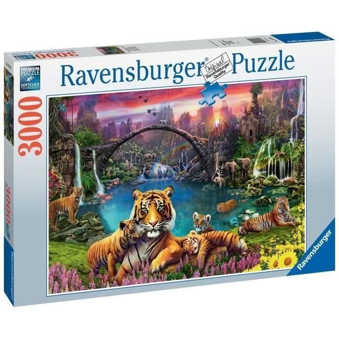 Puzzle 3000 p - Tigers in the lagoon