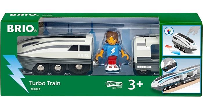 Electric train Locomotive with super fast batteries -7312350360035 - Brio World