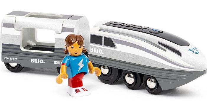 Electric train Locomotive with super fast batteries -7312350360035 - Brio World