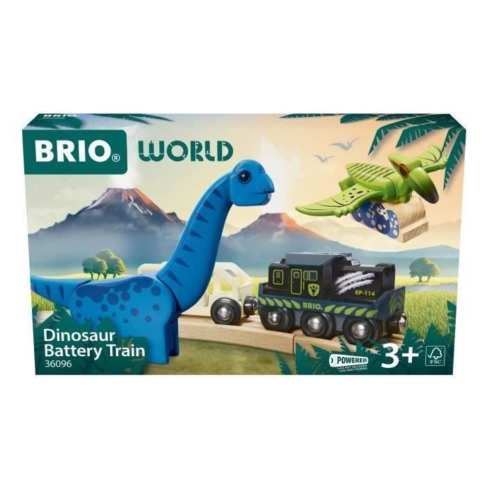 BRIO Dinosaur Battery Operated Train-7312350360967-Ages 3 and up