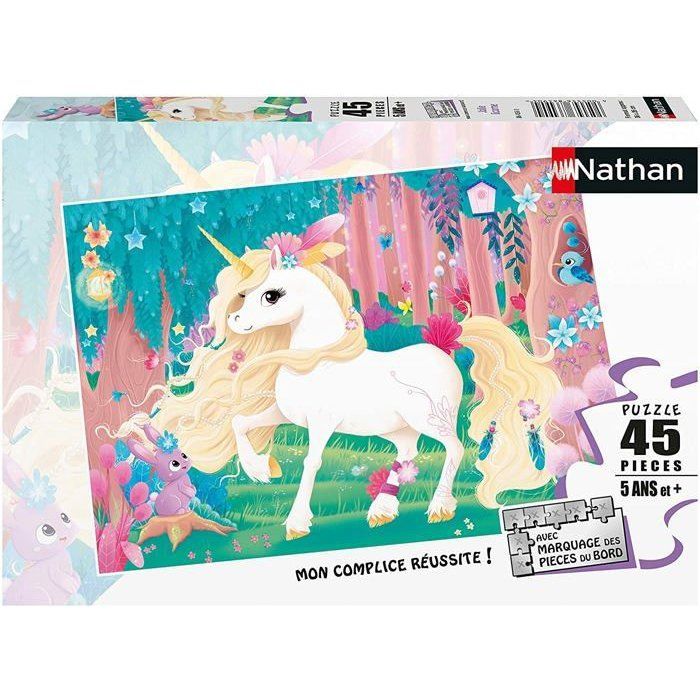 RAVENSBURGER - 45 pieces puzzle Pretty unicorn