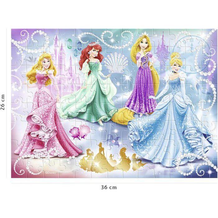 DISNEY PRINCESSES Puzzle Sparkling Princesses - Disney